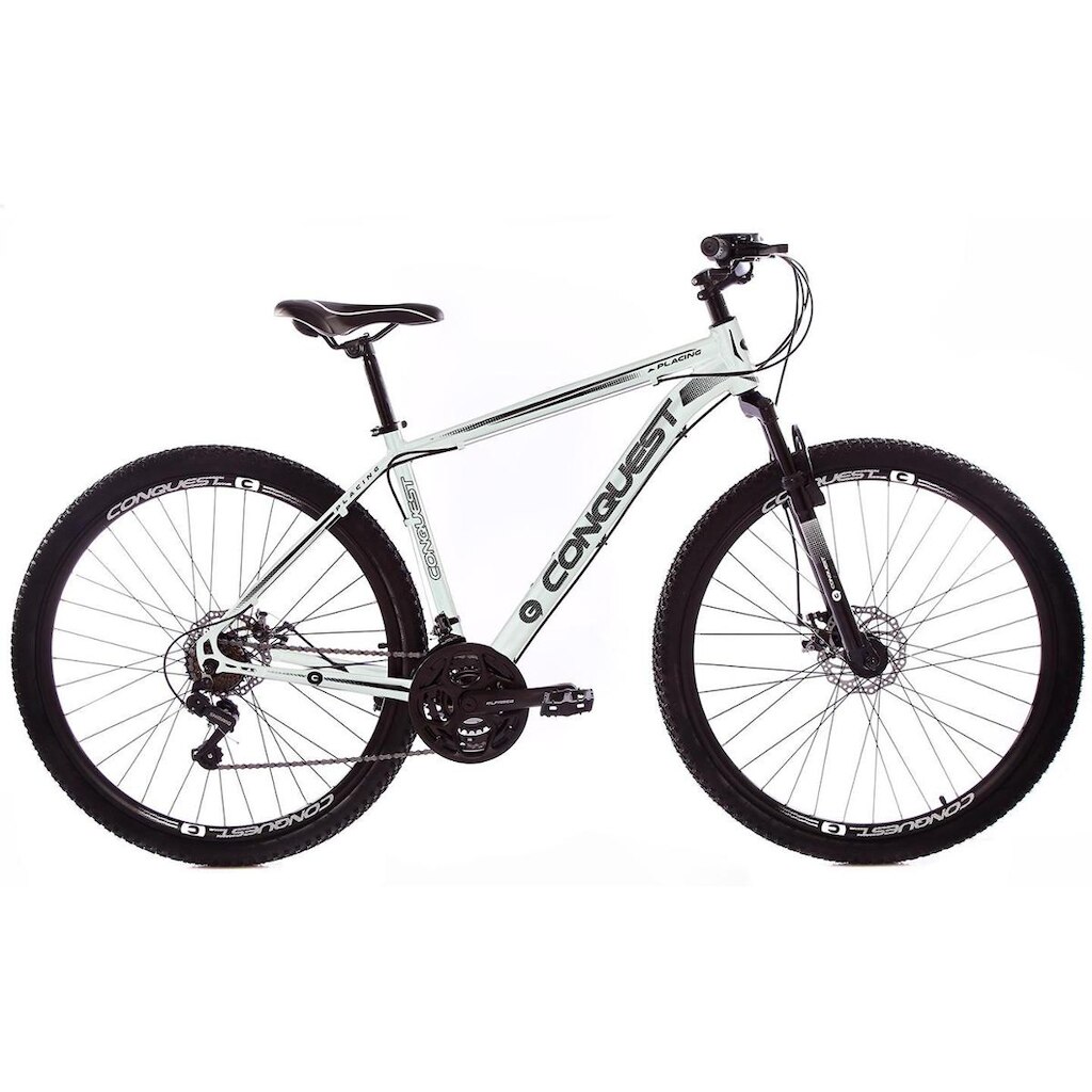 Bicicleta Aro 29 Conquest 21 Marchas Freios a Disco Câmbios Shimano