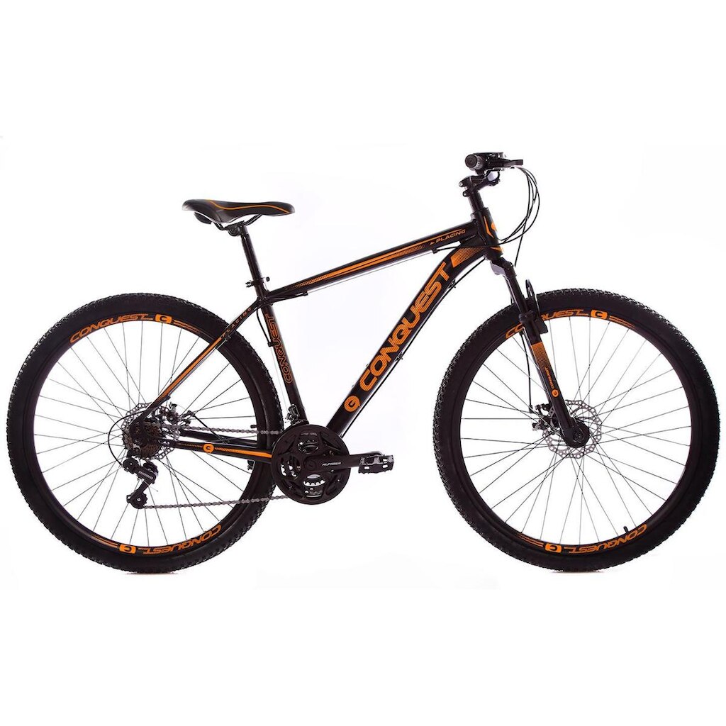 Bicicleta Aro 29 Conquest 21 Marchas Freios a Disco Câmbios Shimano
