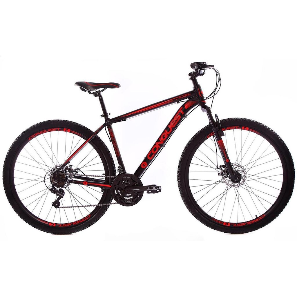 Bicicleta Aro 29 Conquest 24V Freios a Disco Câmbios Importados