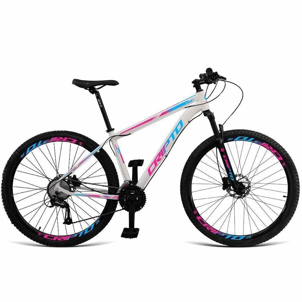 Bicicleta Aro 29 Cripto 21 Marchas Freio Disco c/ Suspensão