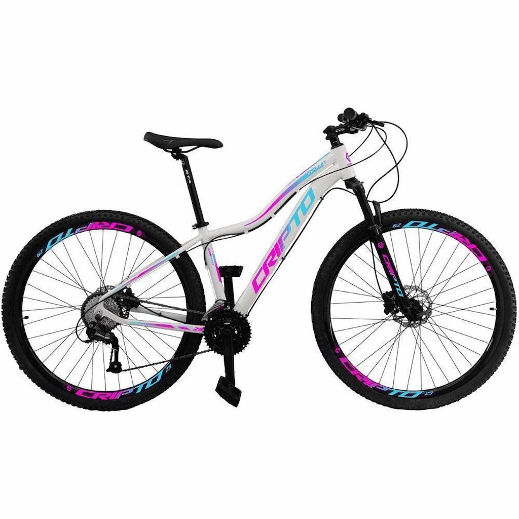 Bicicleta Aro 29 Cripto 24 Vel Freio Hidráulico e Suspensão