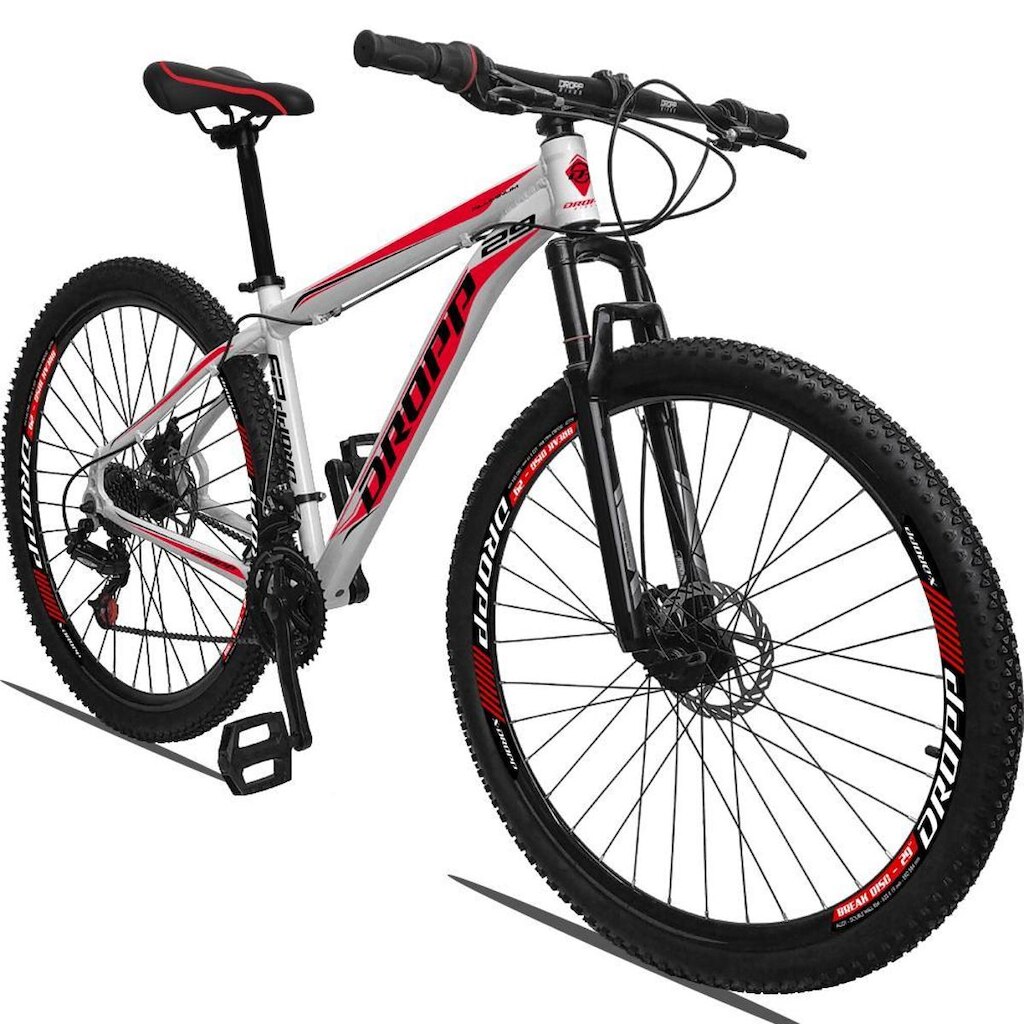 Bicicleta Aro 29 Dropp Aluminium 21v Freio A Disco