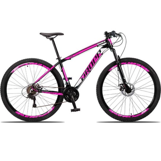 Bicicleta Aro 29 Dropp Race 21 Marchas Quadro Alumínio e Suspensão Dianteira e Freio Disco - Preto+Rosa é ruim? Bicicleta Aro 29 Dropp Race 21 Marchas Quadro Alumínio e Suspensão Dianteira e Freio Disco - Preto+Rosa é boa?