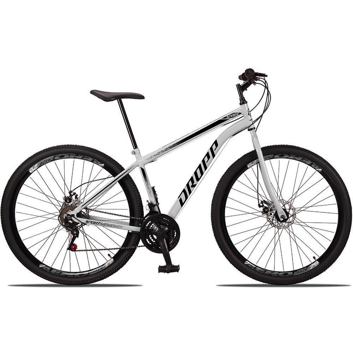 Bicicleta Aro 29 Dropp Sport Aero Aço Carbono 21 Vel Marchas Freio a Disco é boa?