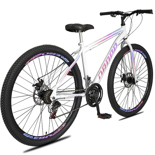 Bicicleta Aro 29 Dropp Sport Aero Aço Carbono 21 Vel Marchas Freio a Disco
