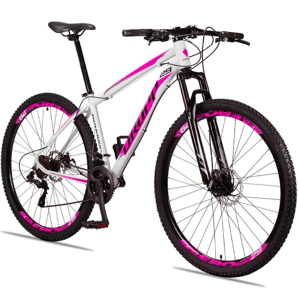 Bicicleta aro 29 Dropp X-PRO Alumínio 21 Vel Marchas Freios a Disco