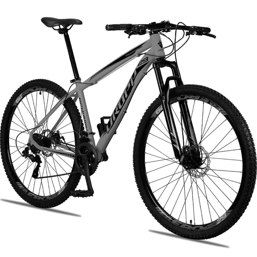 Bicicleta aro 29 Dropp X-PRO Alumínio 21 Vel Marchas Freios a Disco