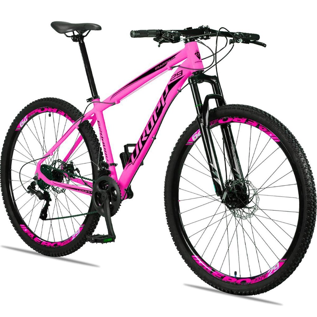 Bicicleta aro 29 Dropp X-PRO Alumínio 21 Vel Marchas Freios a Disco