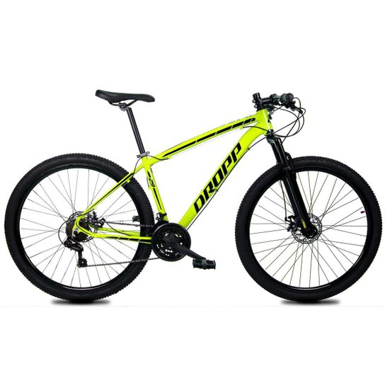 Bicicleta Aro 29 Dropp Z1-X Suspensão Freio Disc 21v - Amarelo