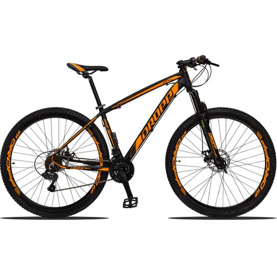 Bicicleta Aro 29 Dropp Z3 24V Câmbio Shimano TX-800 Freio a Disco - Laranja Menor preço em Bicicleta Aro 29 Dropp Z3 24V Câmbio Shimano TX-800 Freio a Disco - Laranja