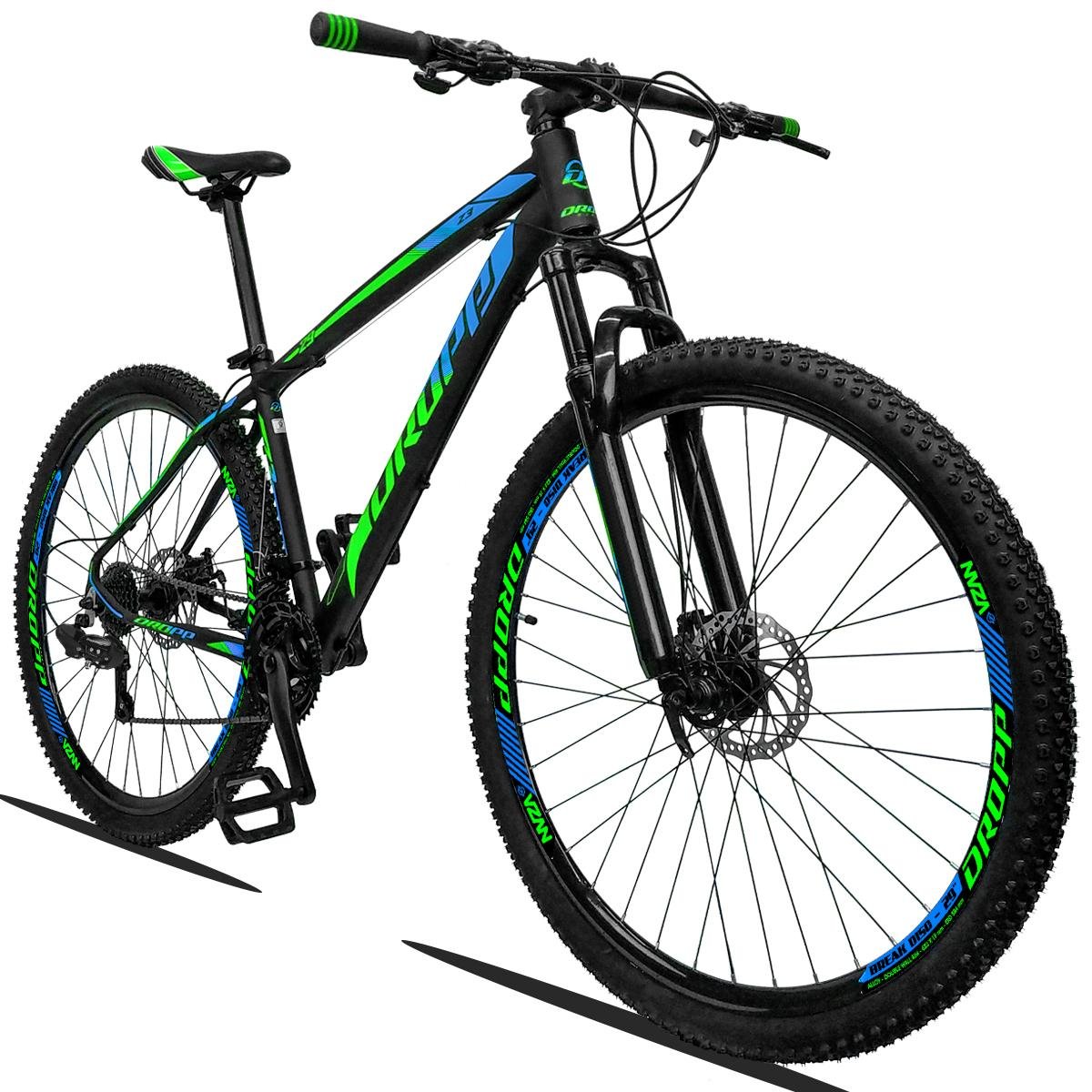 Bicicleta Aro 29 Dropp Z3 24V Câmbio Shimano TX800 Freio a Disco