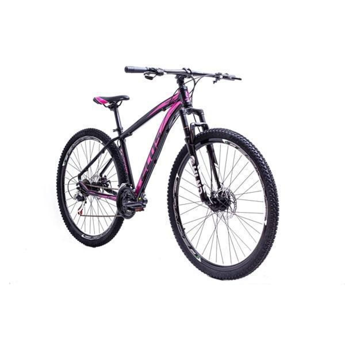 Bicicleta Ecos Touareg Aro 29 Susp. Dianteira 24 Marchas - Rosa