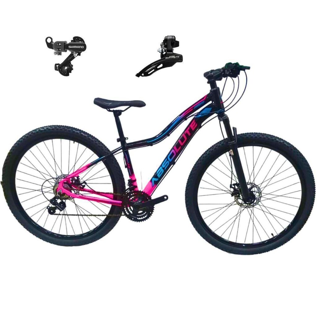 Bicicleta Aro 29 Feminina Absolute Hera 24v Aluminio Cambios Shimanos