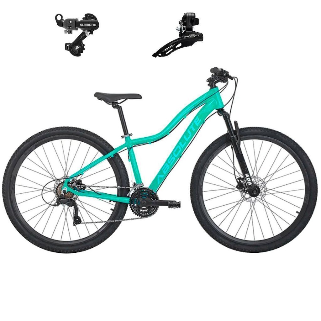 Bicicleta Aro 29 Feminina Absolute Hera 24v Aluminio Cambios Shimanos