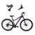 Bicicleta Aro 29 Feminina Alfameq Pandora 21v Câmbios Shimano Freio a Disco Suspensão Dianteira - Preto+Rosa