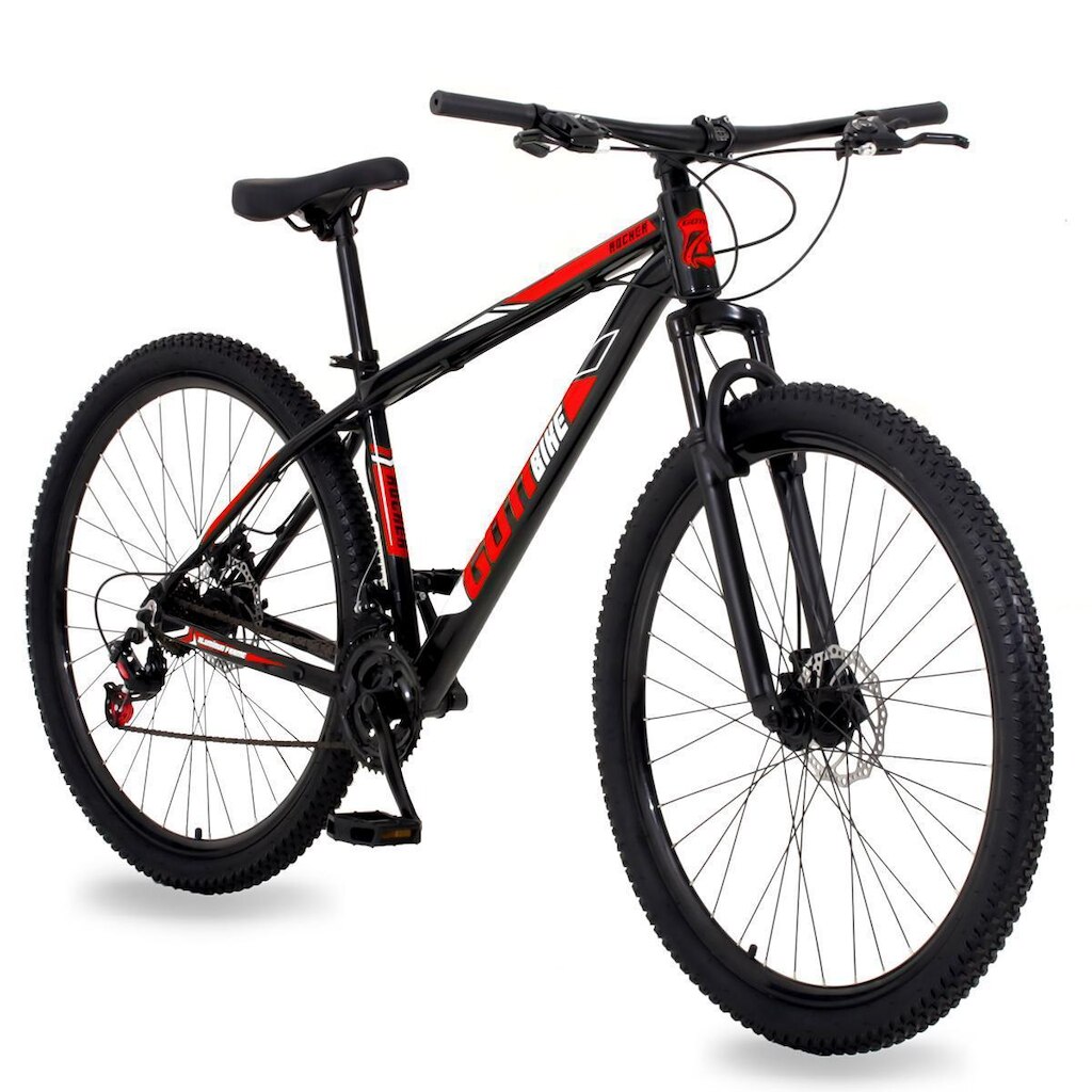 Bicicleta Aro 29 Gott 24 Marcha Câmbio Shimano Freio a Disco