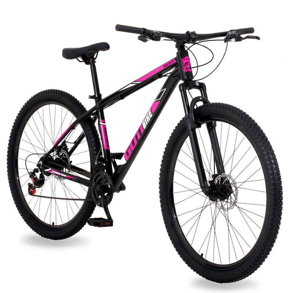 Bicicleta Aro 29 Gott 24 Marcha Câmbio Shimano Freio a Disco