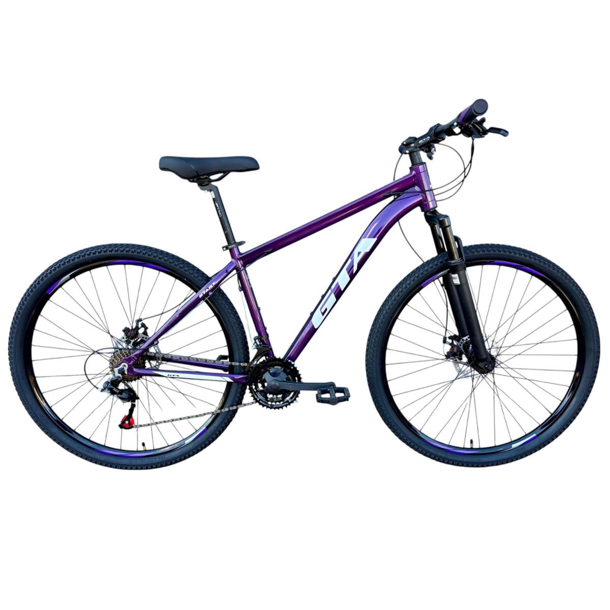 Bicicleta Gta Bike Start Plus Disc M Aro 29 Susp. Dianteira 21 Marchas - Roxo