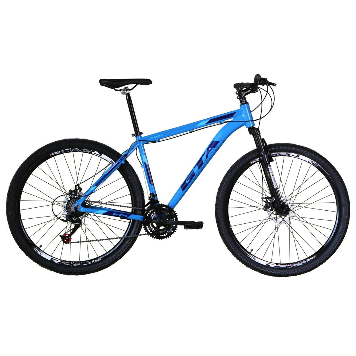 Bicicleta Gta Bike Star Plus Aro 29 Susp. Dianteira 24 Marchas - Azul