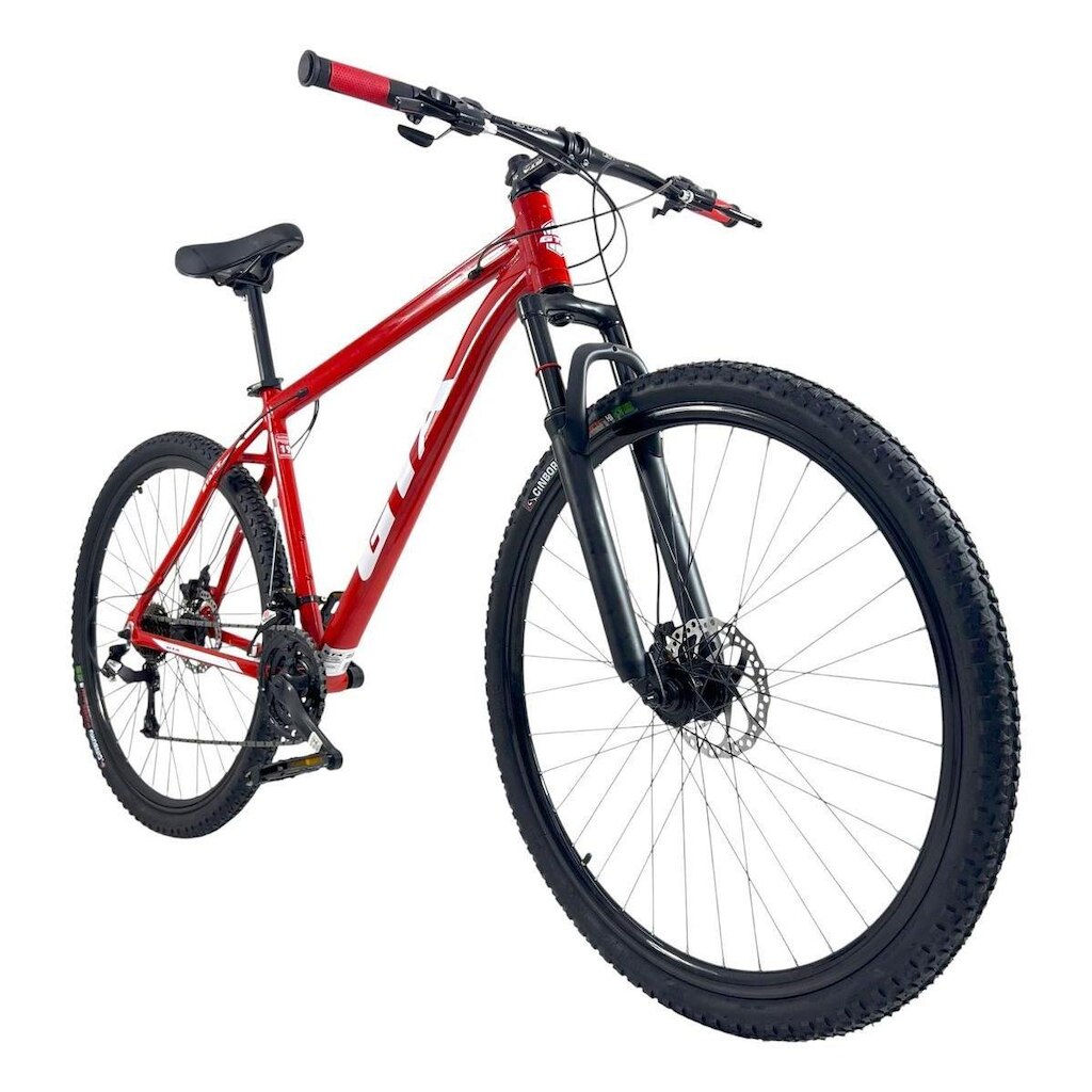 Bicicleta Aro 29 Gta Start Aluminio Kit 2x9 Gta Sunrun Freio Disco K7 Garfo com Trava