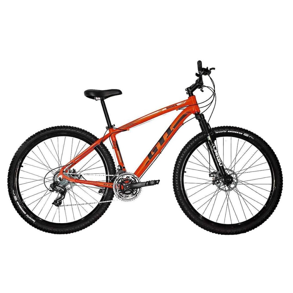 Bicicleta Aro 29 GTI Roma 21V Freio Disco Shimano Tourney