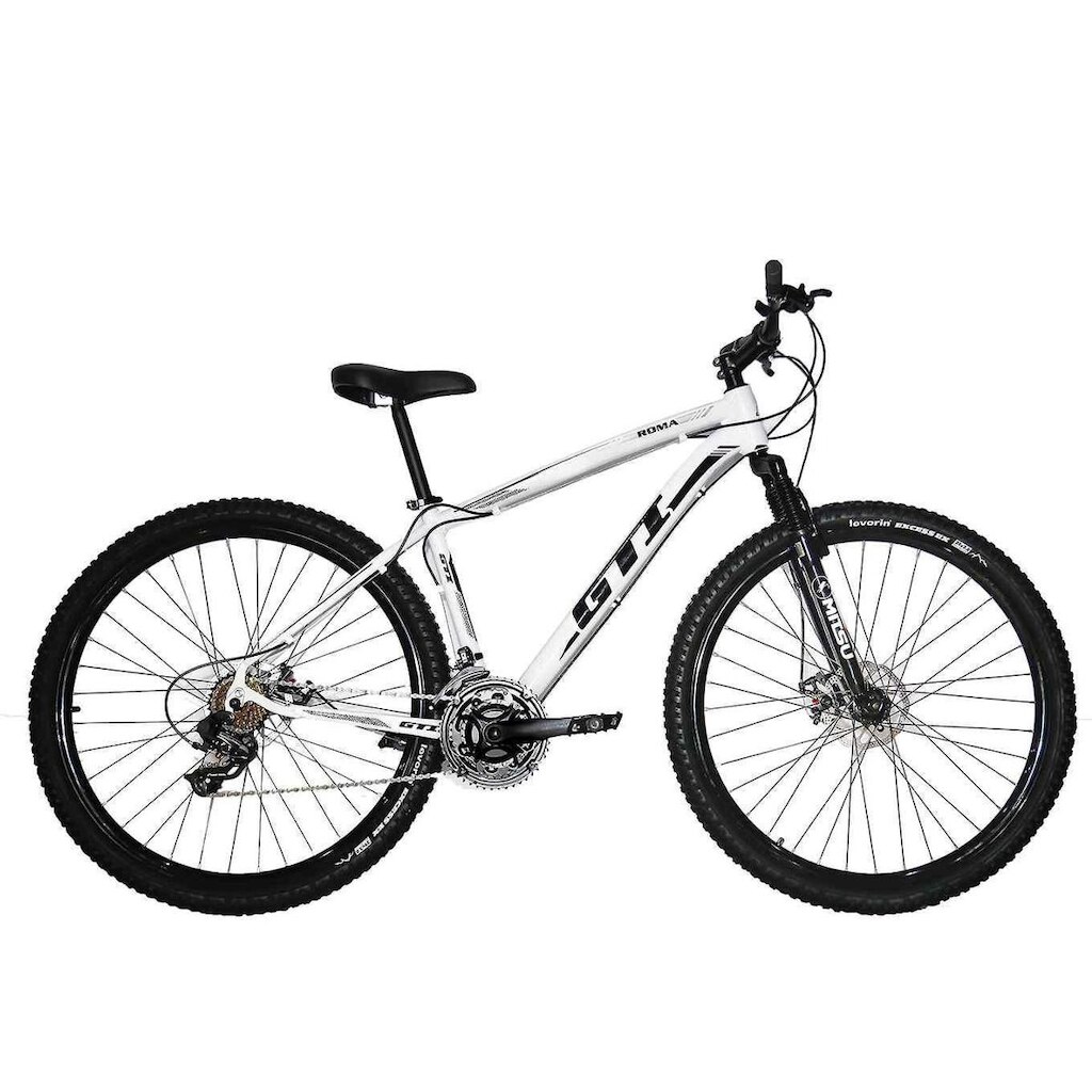 Bicicleta Aro 29 GTI Roma 21V Freio Disco Shimano Tourney
