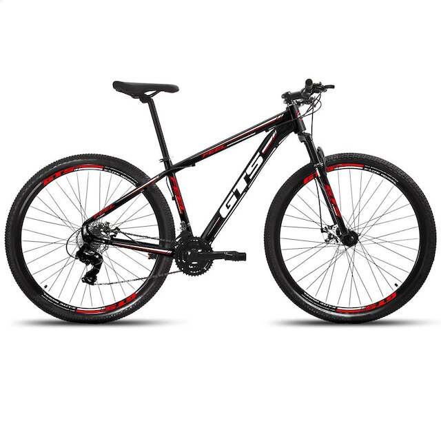 Bicicleta Aro 29 Gts Feel Freio a Disco 24 Marchas