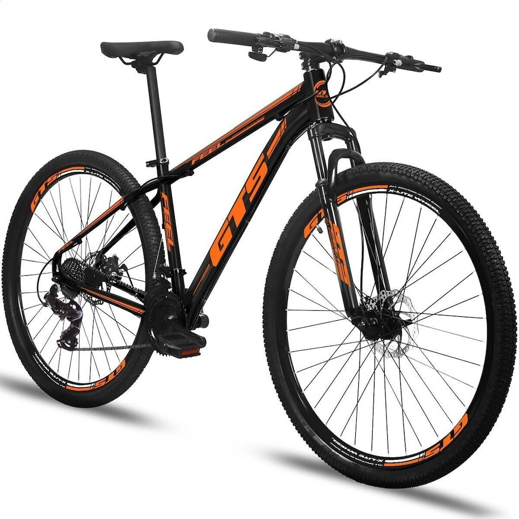 Bicicleta Aro 29 Gts Feel Freio a Disco 24 Marchas