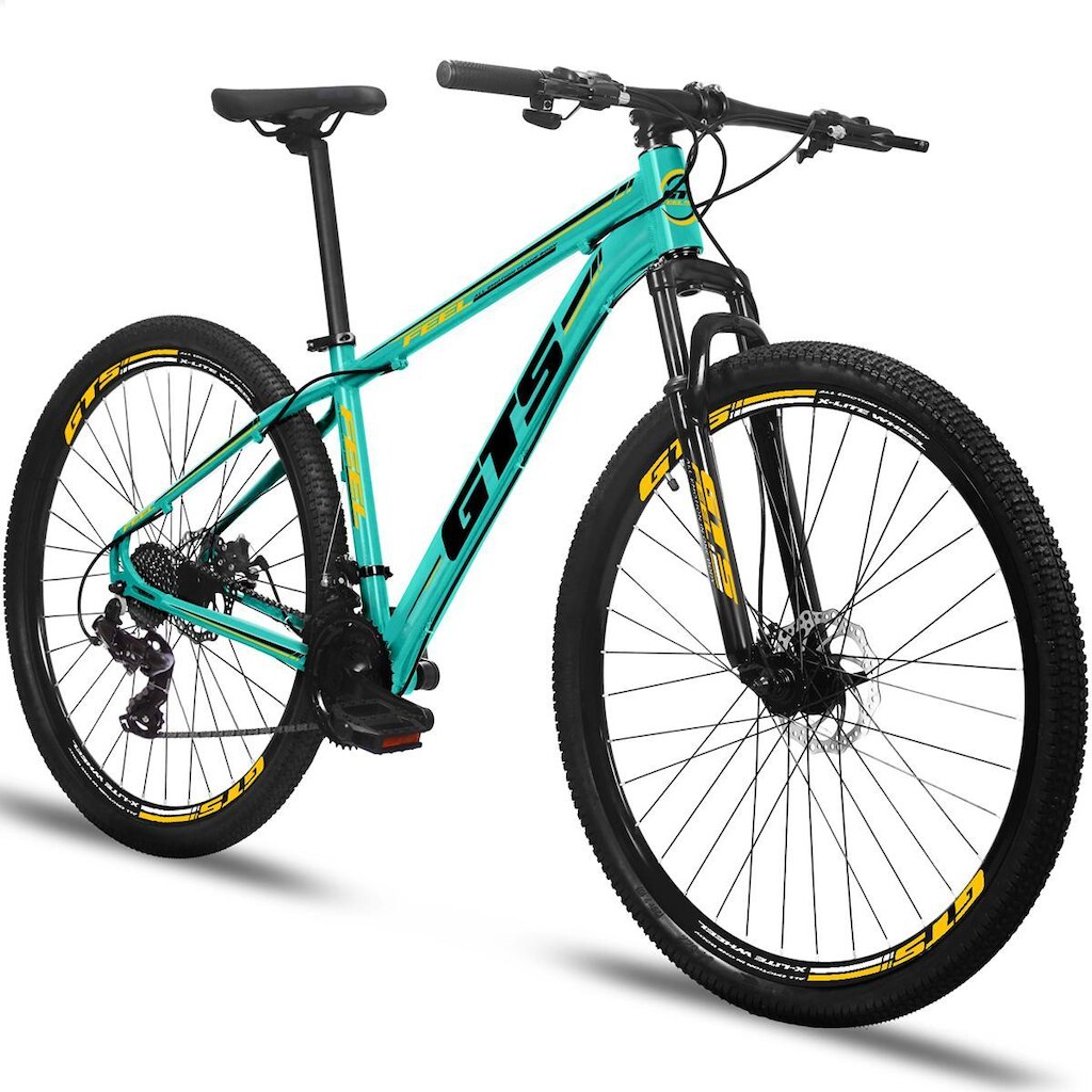 Bicicleta Aro 29 Gts Feel Freio a Disco 24 Marchas