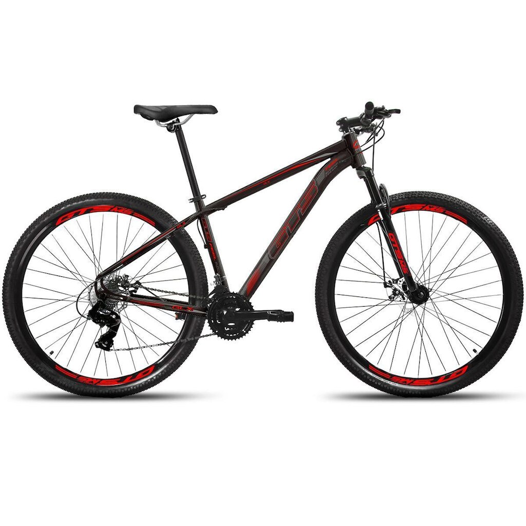 Bicicleta Aro 29 GTS Feel GLX 24 Marchas Freios A Disco
