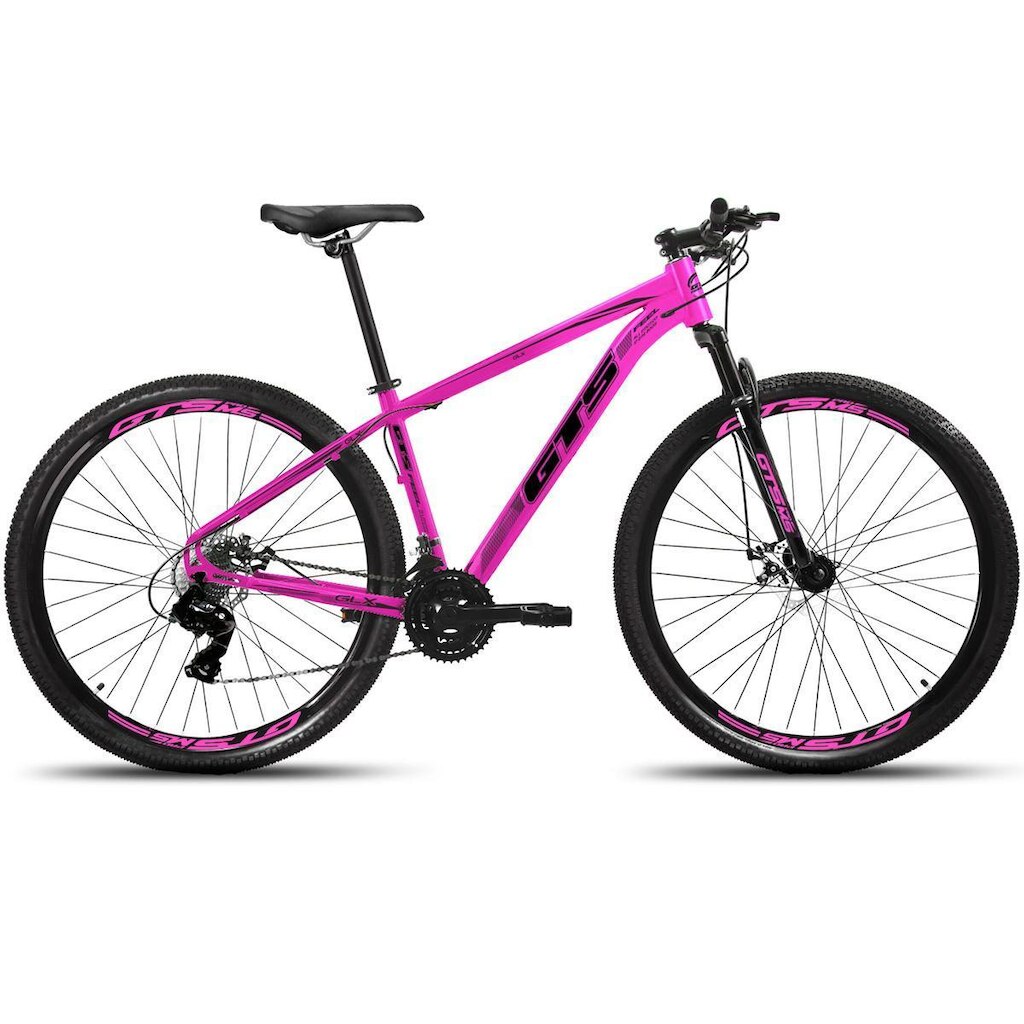 Bicicleta Aro 29 GTS Feel GLX 24 Marchas Freios A Disco