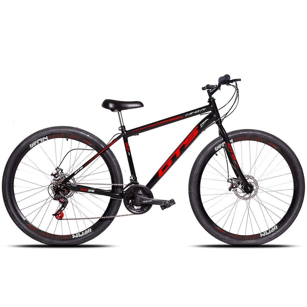 Bicicleta Aro 29 GTS Feel IRON 21 Marchas Freios A Disco