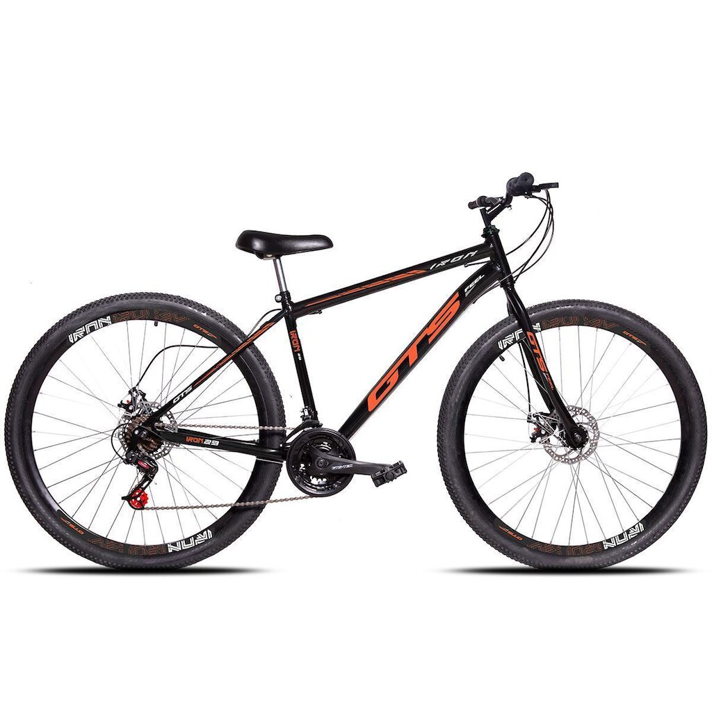 Bicicleta Aro 29 GTS Feel IRON 21 Marchas Freios A Disco