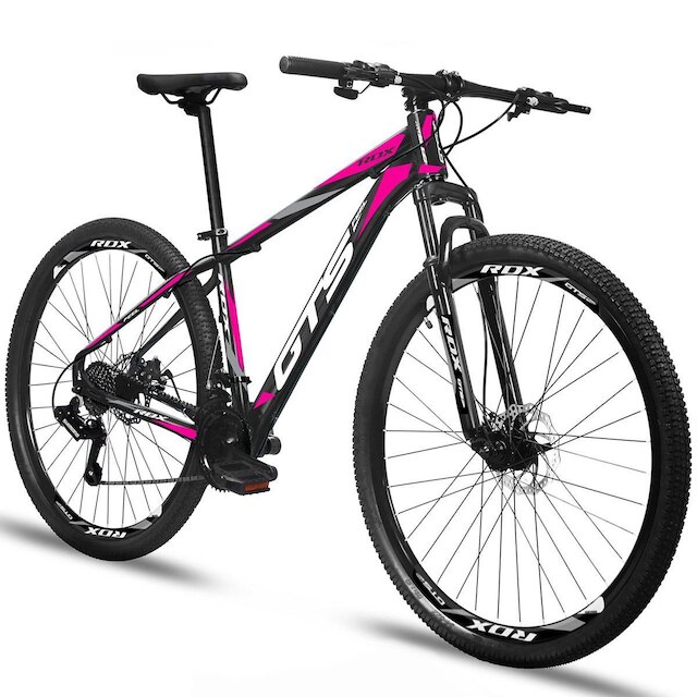 Bicicleta Aro 29 GTS FEEL RDX Freio A Disco 24 Marchas