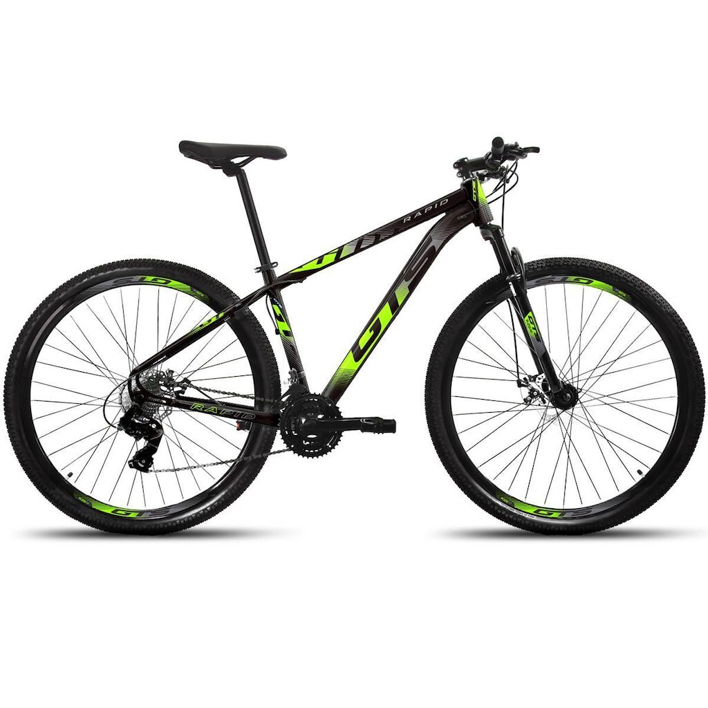Bicicleta Aro 29 Gts Rapid Câmbio Shimano 21v Freio Disco