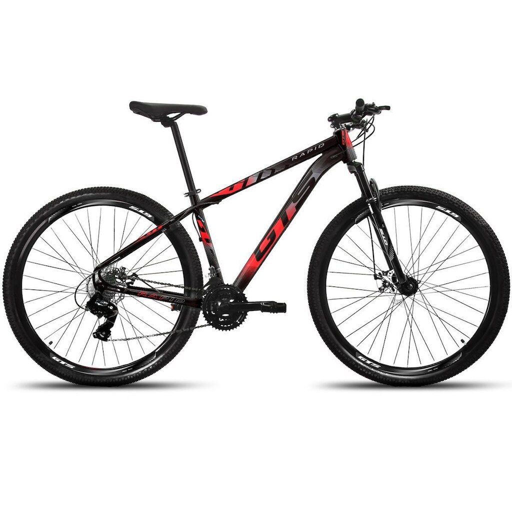 Bicicleta Aro 29 Gts Rapid Câmbio Shimano 21v Freio Disco