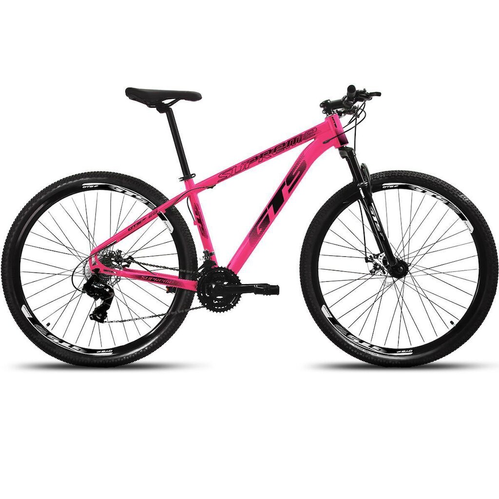 Bicicleta Aro 29 Gts Supreme Quadro em Aluminio 24 Marchas Freio a Disco