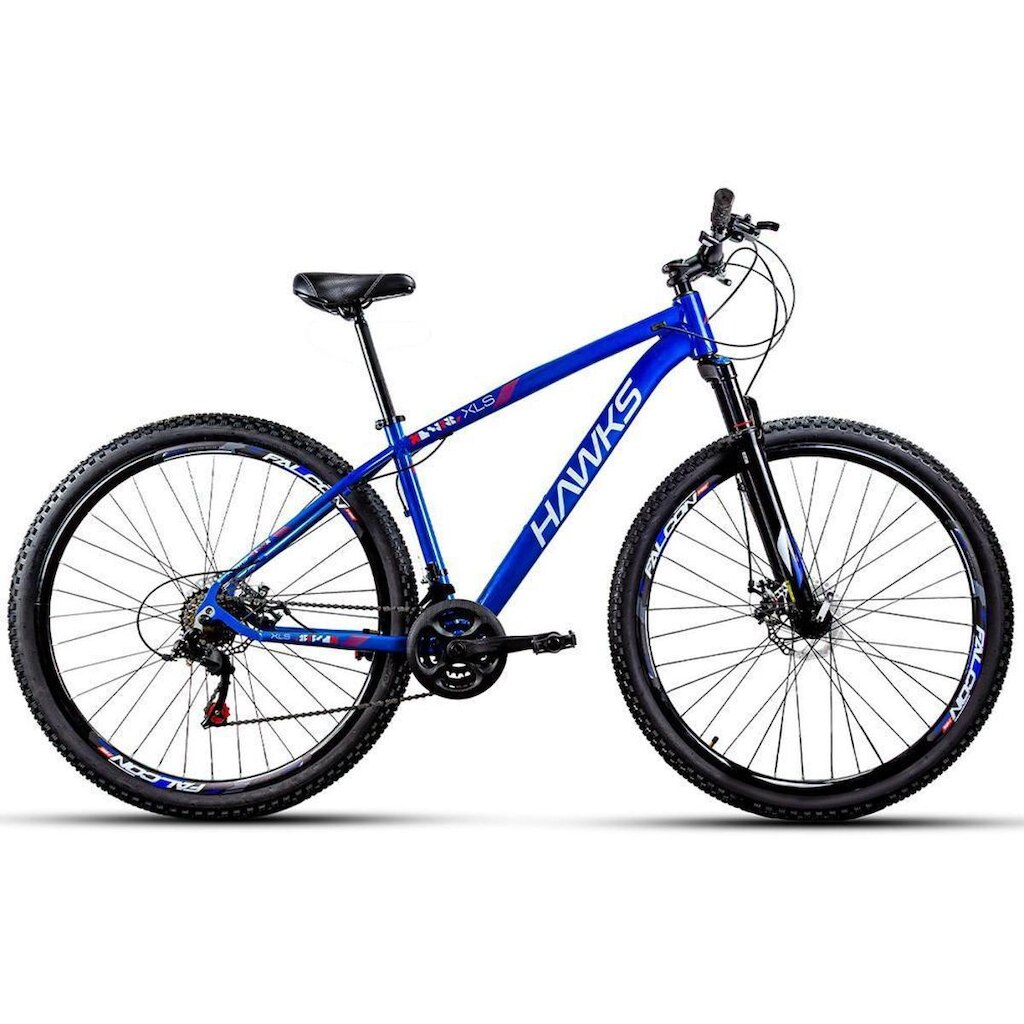 Bicicleta Aro 29 Hawks 24v Câmbios Shimano Freio Disco