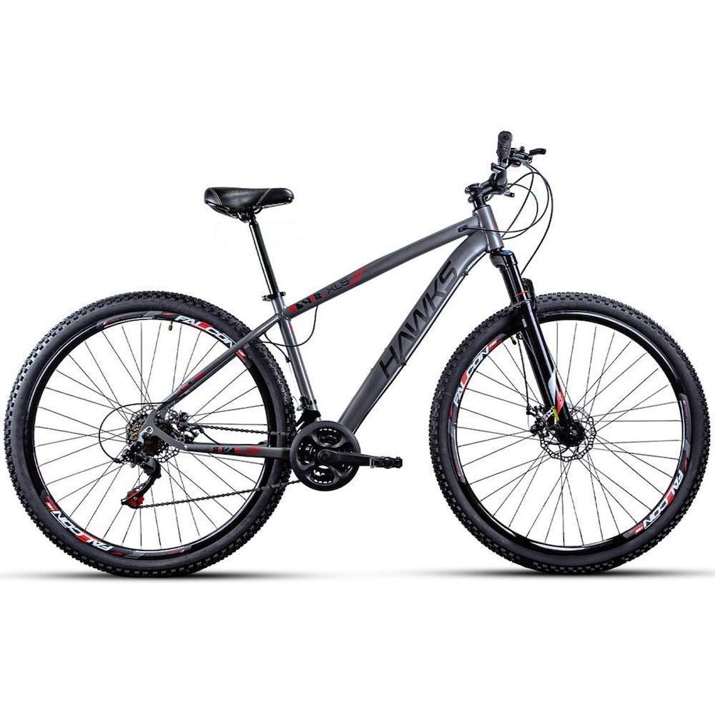 Bicicleta Aro 29 Hawks 24v Câmbios Shimano Freio Disco