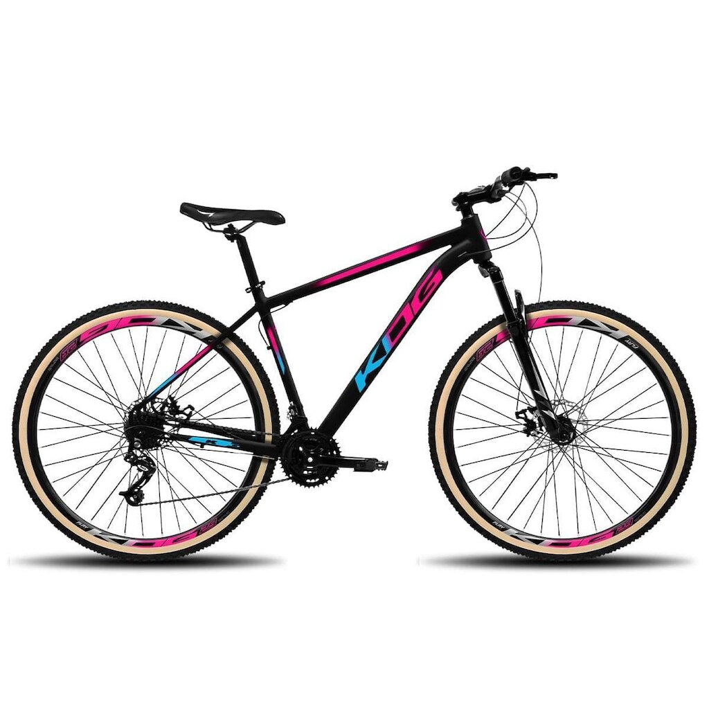 Bicicleta Aro 29 KOG 21V Freio a Disco Cambio Indexado