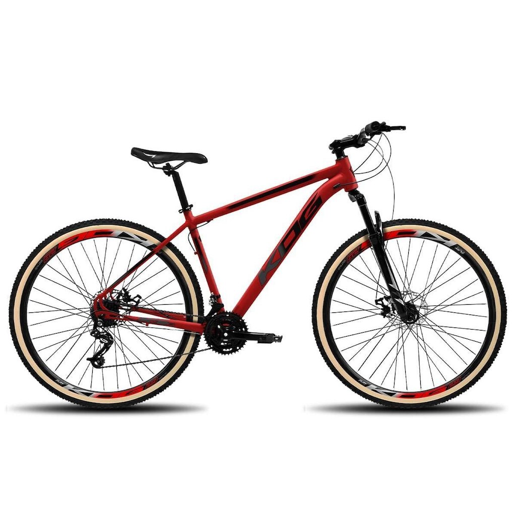 Bicicleta Aro 29 KOG 21V Freio a Disco Cambio Indexado