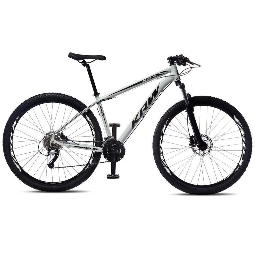 Bicicleta Aro 29 KRW Alumínio 24 Vel Freio a Disco Hidráulico R2