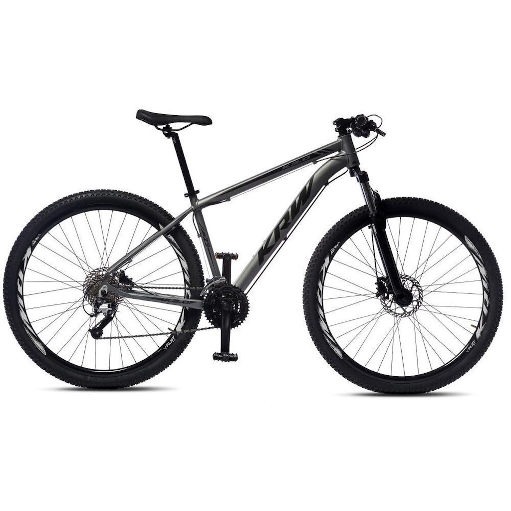 Bicicleta Aro 29 KRW Alumínio 24 Vel Freio a Disco Hidráulico S37