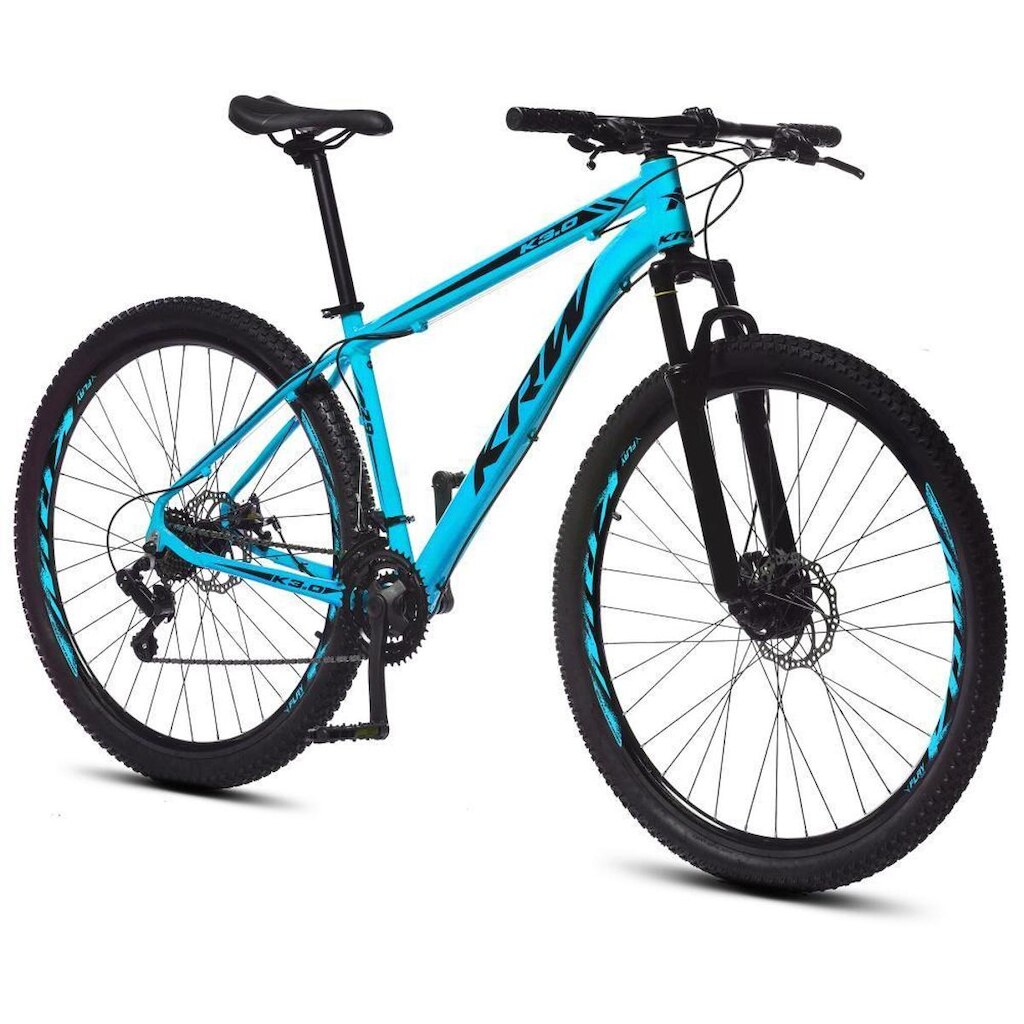 Bicicleta Aro 29 KRW Alumínio 24 Vel Freio a Disco Mecânico R6