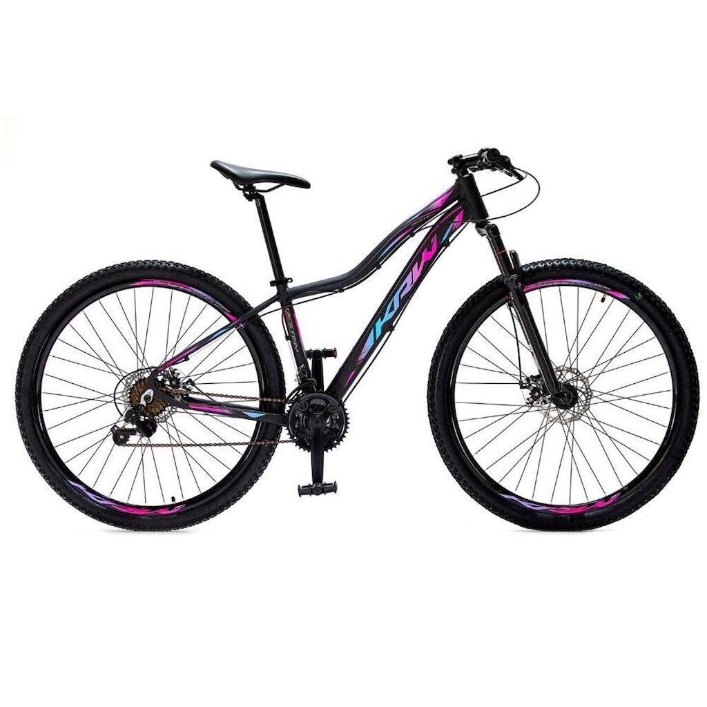 Bicicleta Aro 29 KRW Alumínio 24 Vel Freio a Disco X42