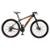 Bicicleta Aro 29 Krw Alumínio Shimano 21 Velocidades Freio a Disco Suspensão Mountain Bike S6 - Amarelo+Vermelho