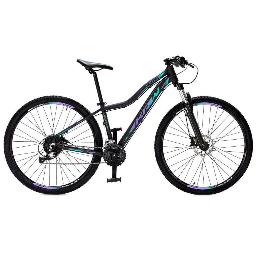 Bicicleta Aro 29 KRW Destiny Alumínio 24 Vel Freio a Disco Hidráulico SX34
