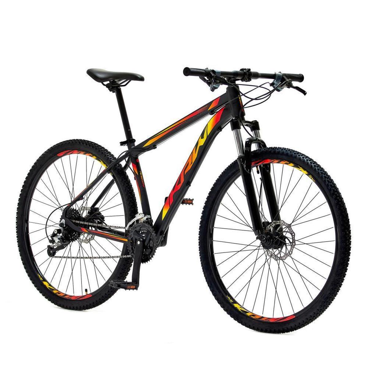 Bicicleta Aro 29 KRW Spotlight Alumínio 24 Vel Freio a Disco