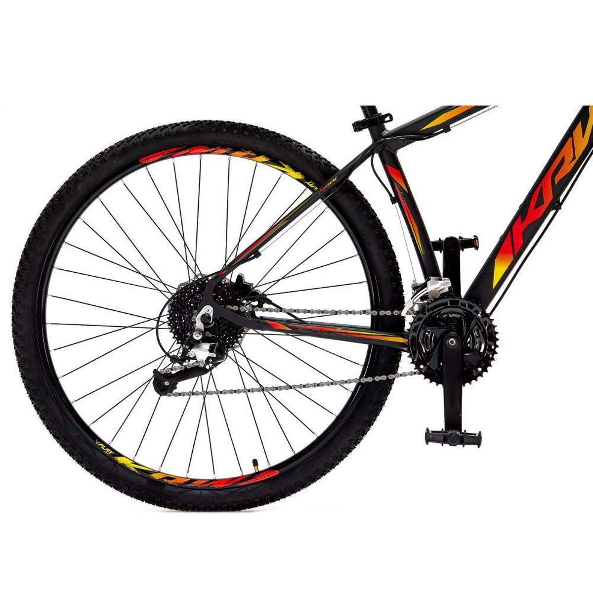 Bicicleta Aro 29 KRW Spotlight Alumínio 24 Vel Freio a Disco