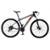 Bicicleta Aro 29 KRW Spotlight Alumínio Shimano Acera 27 Vel Freio Hidráulico com Trava SX13 - Azul+Laranja